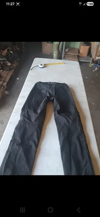 Pantalón Moto Vanucci Talla 36 Negro