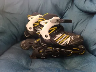 Patines en línea talla 39/40 con bolsa de regalo