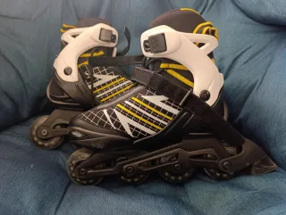 Patines en línea talla 39/40 con bolsa de regalo