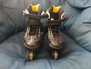 Patines en línea talla 39/40 con bolsa de regalo