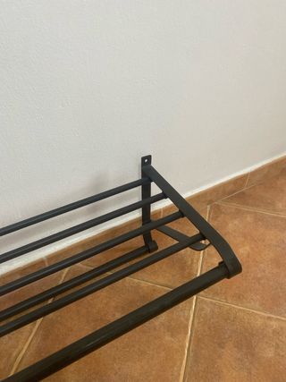 Perchero Metálico Negro Ikea