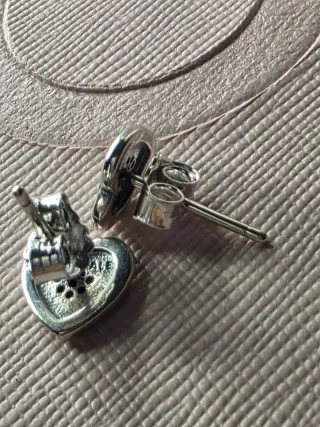 Pendientes Pandora Corazón Brillante