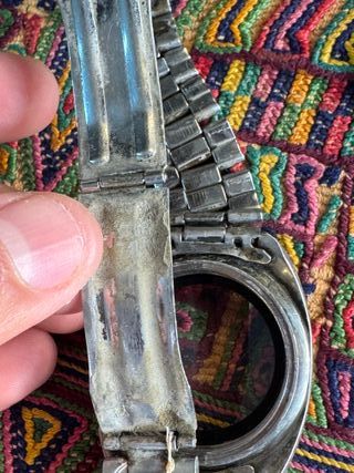 Esfera Seiko 5 Sports Negra con agujas