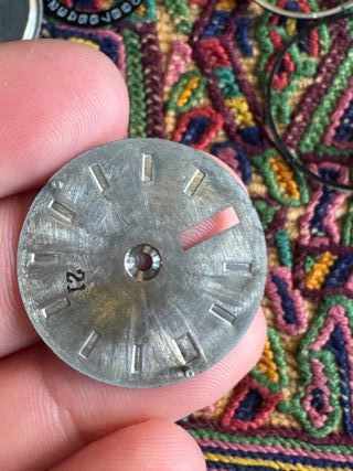 Esfera Seiko 5 Sports Negra con agujas