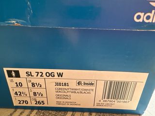 Zapatillas Adidas SL 72 OG W Nuevas
