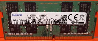 Samsung 16GB DDR4 SODIMM 2666V