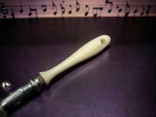 Flauta antigua de una nota