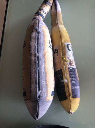 Adorno Botella Corona y Seagram's