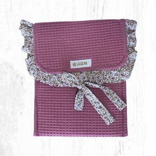 Funda acolchada iPad-tablet-libro estampada 11”