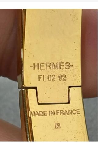 Pulsera Hermes Click H Oro Blanco