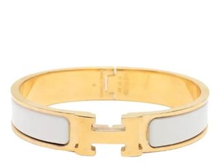Pulsera Hermes Click H Oro Blanco
