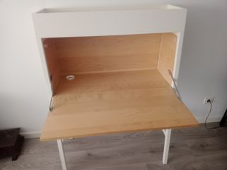 Escritorio juvenil madera y metal