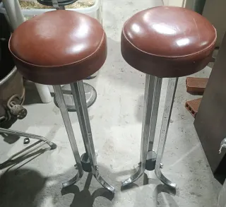 Pareja de taburetes mini