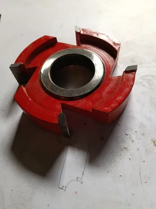 Maquina de carpinteria. Fresa número.350.