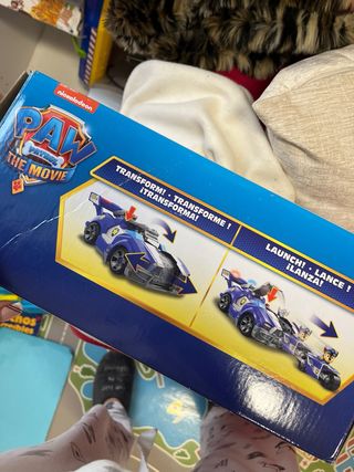 Coche Chase Patrulla Canina con Moto