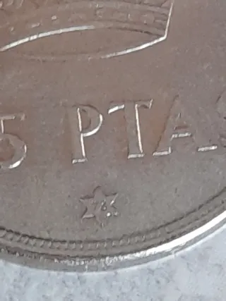 23 Monedas 25 Pesetas 1975