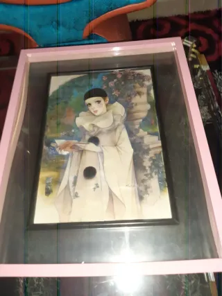 Cuadro estilo Arlequín Mira Fujii
