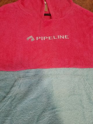 Poncho Pipeline Talla Única Algodón