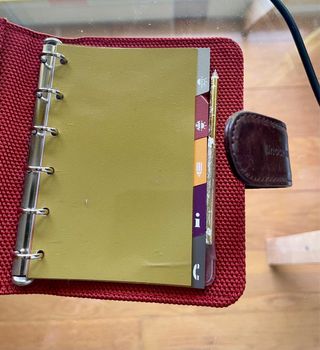 Agenda de anillas 13cmx10cm Finocam