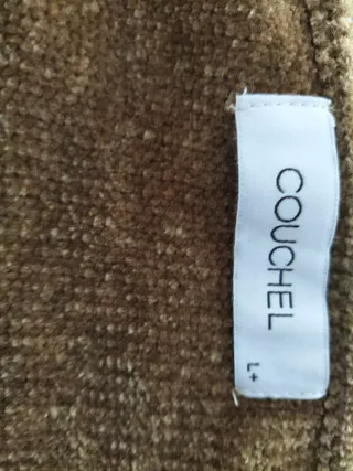 Jersey terciopelo Couchel tallas grandes L+