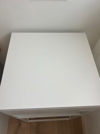 Mesitas de noche blancas (2 unidades)