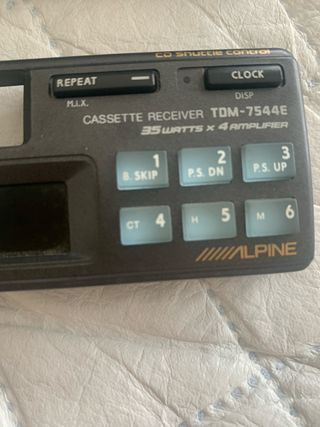 Carcasa Radio Coche Alpine TDM-7544E