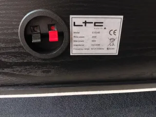 Altavoces LTC Audio Negros
