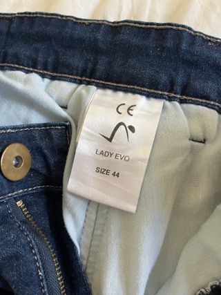 Pantalón vaquero mujer moto