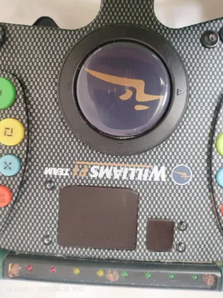 Volante Williams F1 Joytech PS2 piezas o reparar