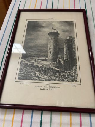 Cuadro Torre del Homenaje Mallorca