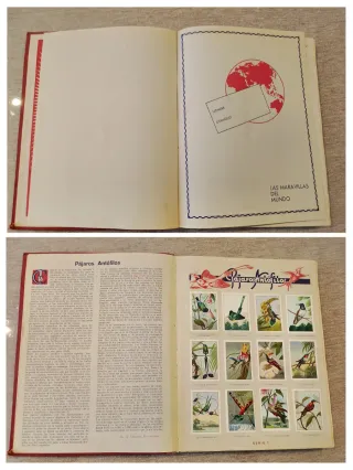 Álbum completo Maravillas del Mundo Nestlé 1932