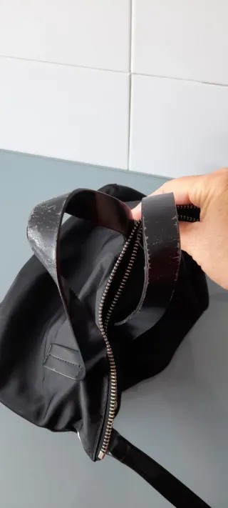 Bolso Bimba y Lola Negro Nylon