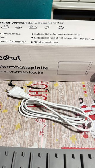 Esterilla eléctrica Redhut para calentar comida