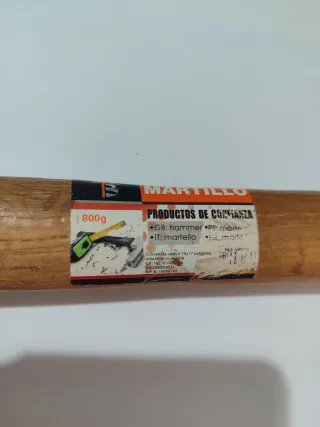 Martillo de picar 800gr