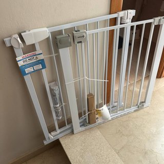 2 Barreras Seguridad Bebé Escalera Nuevas
