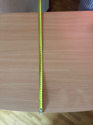 Mesa escritorio ordenador madera y gris
