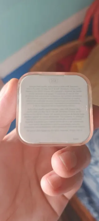 Apple iPod Shuffle Plata con cascos originales