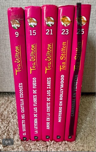 Lote libros Tea Stilton
