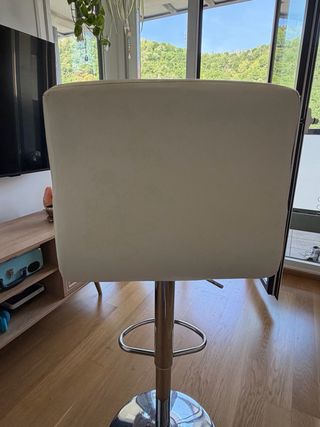 2 Taburetes Altos Piel Sintética