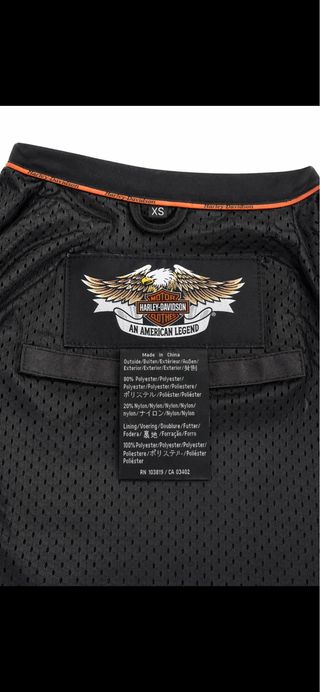 Cazadora Moto Harley Davidson Mujer XS NUEVA