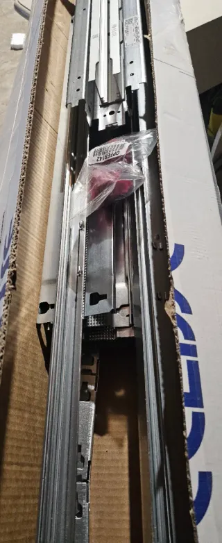 Estructura puerta corredera para pared yeso