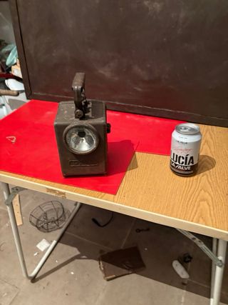 Farol antiguo Wonder metal y cristal
