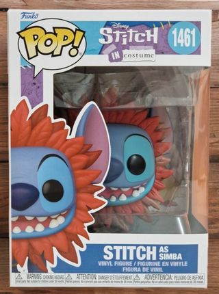 Funko Pop! Stitch como Simba 1461 Disney