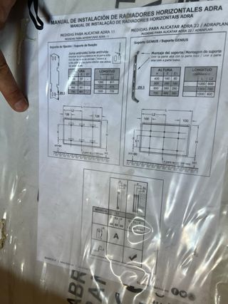 Radiador Baxi Adra 22