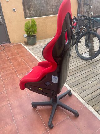 Silla de carreras Sparco Pro2000 roja