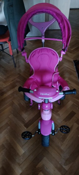 Triciclo rosa para niña