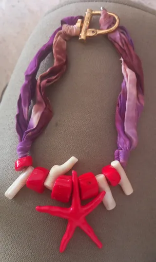 Collar Bimba y Lola Estrella de Mar Roja