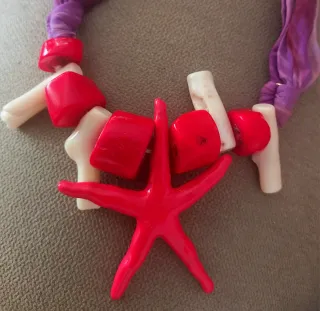 Collar Bimba y Lola Estrella de Mar Roja