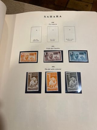 Álbum Sellos Colonias Españolas