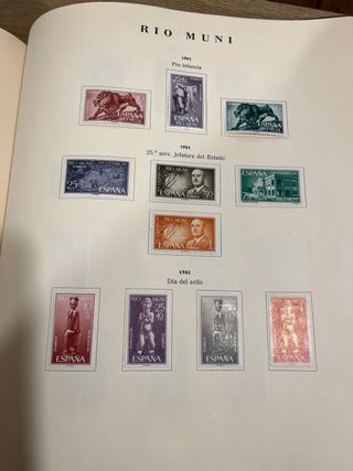 Álbum Sellos Colonias Españolas